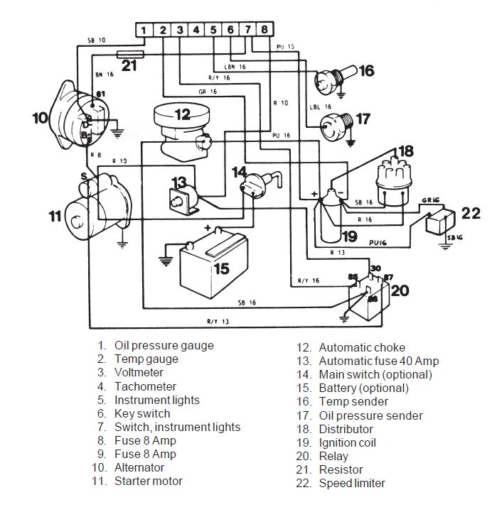volvo penta wiring diagram alternator wiring diagram volvo penta wiring diagram alternator wiring diagram