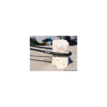 SPIROLL Protection de bouts noir 8/16 mm