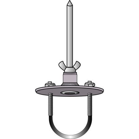 GULLSWEEP Fixation GS-7 pour tube