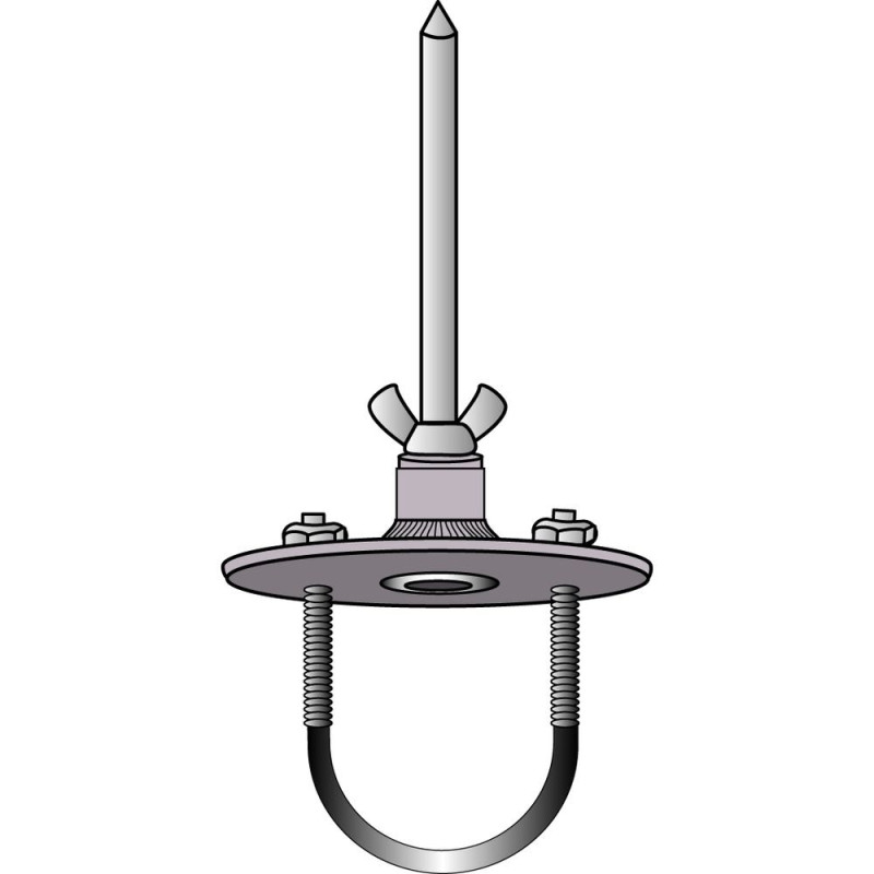 GULLSWEEP Fixation GS-7 pour tube