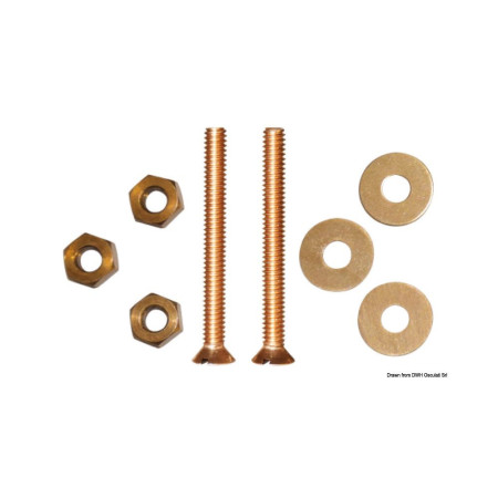 OSCULATI Groundplate Medium mass plate