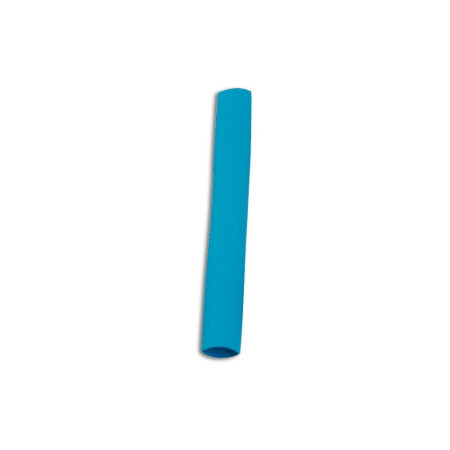 Gaines thermoretractable Ø7 bleu les 10