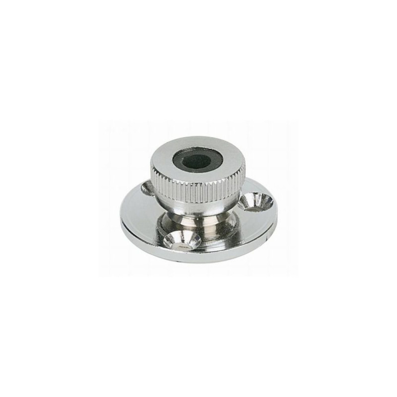 Passe fil laiton chromé Ø8mm les 2