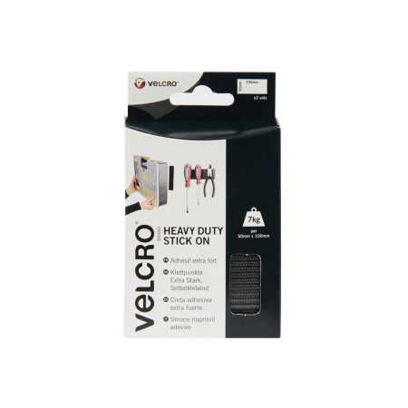 VELCRO® Bande adhésive auto-agrippante EXTRA FORT NR 50x100