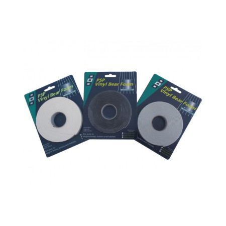 PSP Joint mousse vinyl 25mm x 3mm/ 3 m Noir