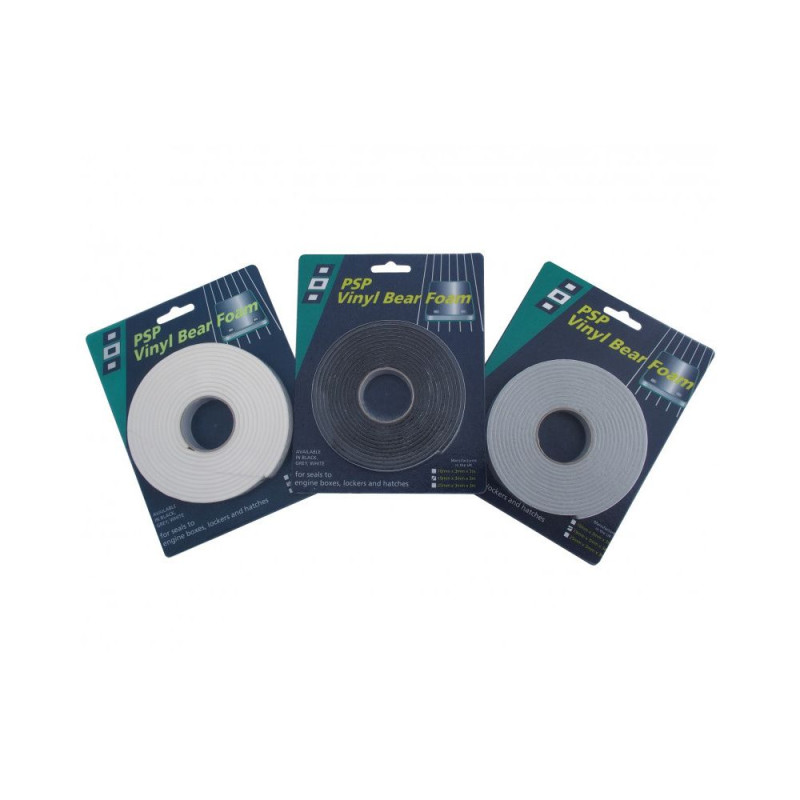 PSP Joint mousse vinyl 25mm x 3mm/ 3 m Noir