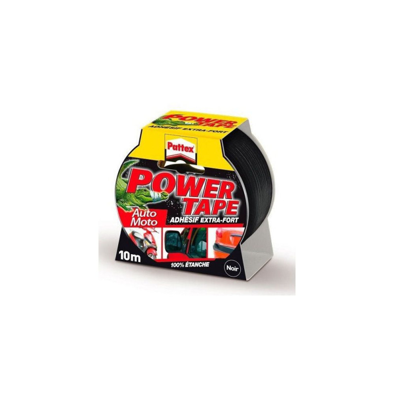 PATTEX Adhésif Power Tape noir 10m