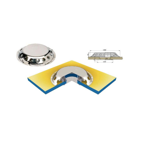 VETUS UFO aérateur de pont inox Ø200mm