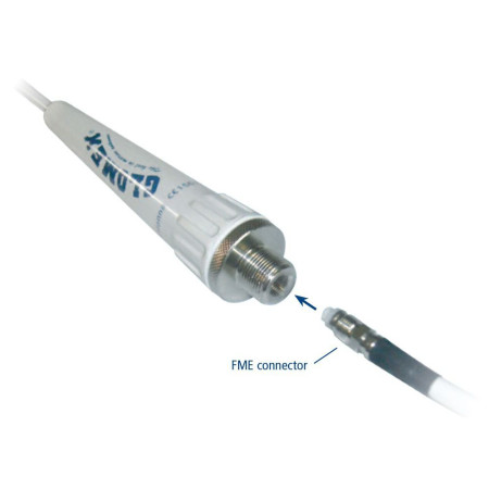 GLOMEX Easy FME RA106 modulable - 0.9m - 3db - fibre de verr
