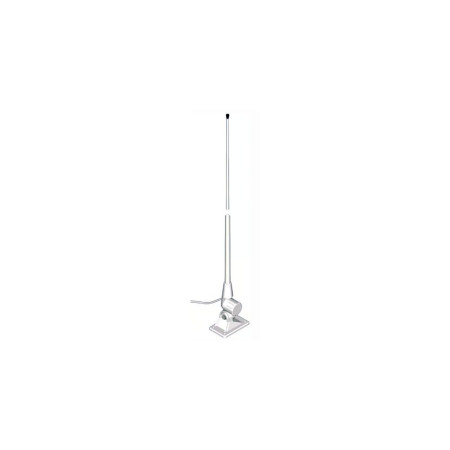 BANTEN Antenne VHF blanche ECO 3dB, 1.5m, 5m de câble avec r