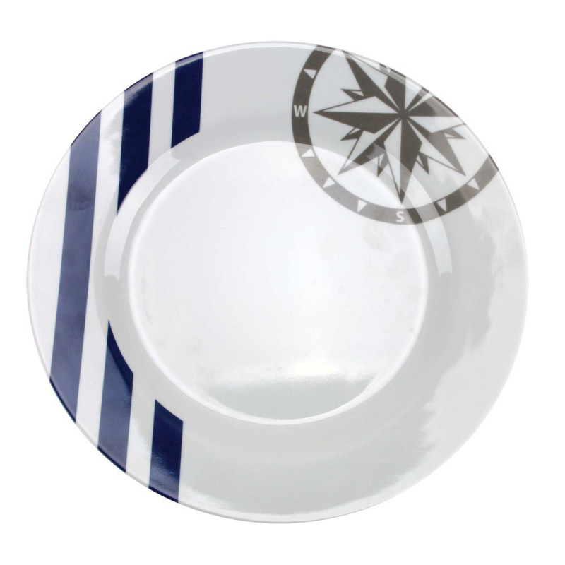 COULEUR MER Marina assiette plate