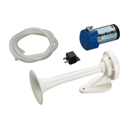 MARCO TC1/P Mini avertisseur 12V blanc