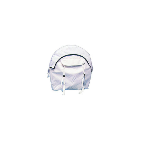 Housse PVC blanche pour fer à cheval
