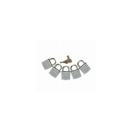 IFAM Cadenas chromés M-30 mêmes clés les 5