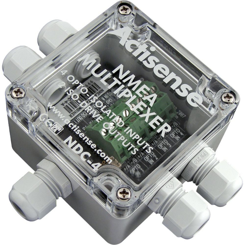 ACTISENSE Boitier d'interfaçage NMEA multiplexeur 4 entrées