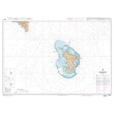 SHOM L7677 Ile de Mayotte