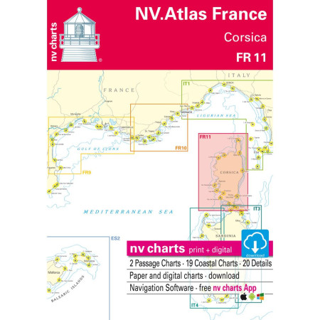NV Charts Atlas Corse FR 11