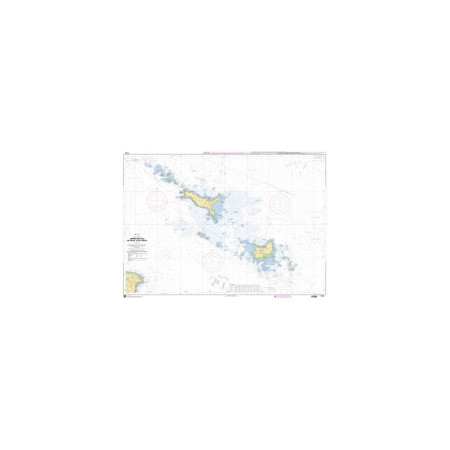 SHOM 7143 à plat abords des îles de houat et de Hoëdic