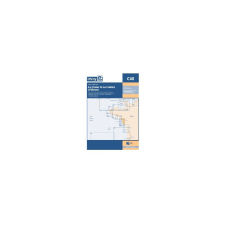 IMRAY Carte C40 Le Croisic to Les Sables d'Olonne