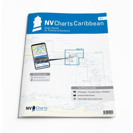 NV CHARTS Atlas Virgin Islands 12.1