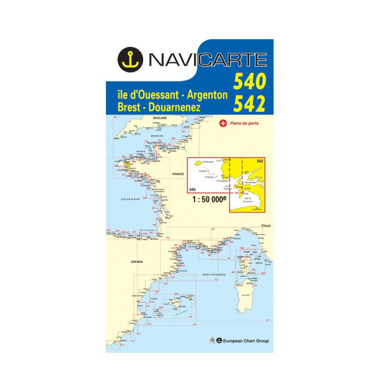 NAVICARTE BICARTE N°540+542