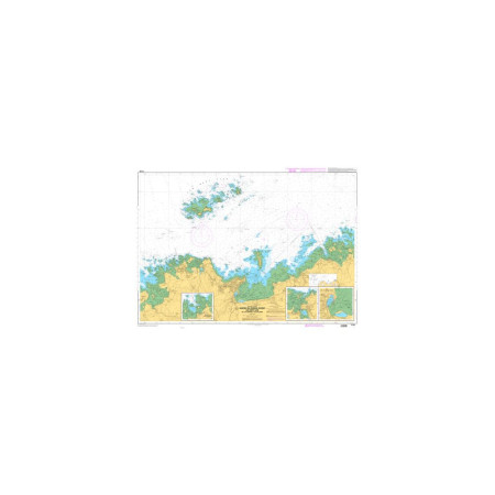 SHOM L7125 abords de Perros-Guirec-Les Sept Iles-Ile Grande