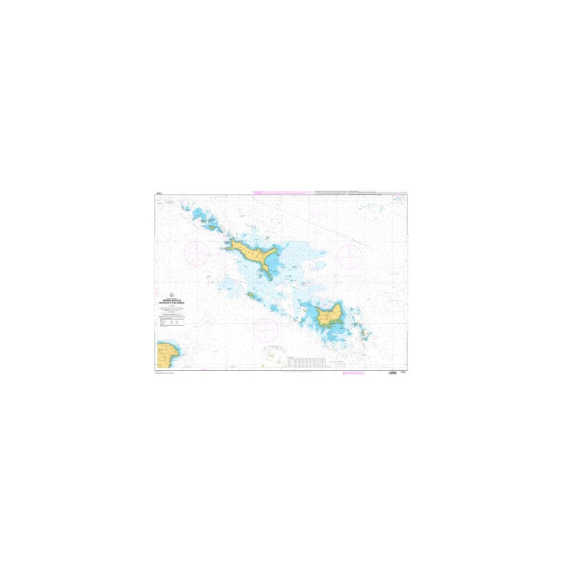 SHOM L7143 abords des Iles de Houat et de Hoëdic