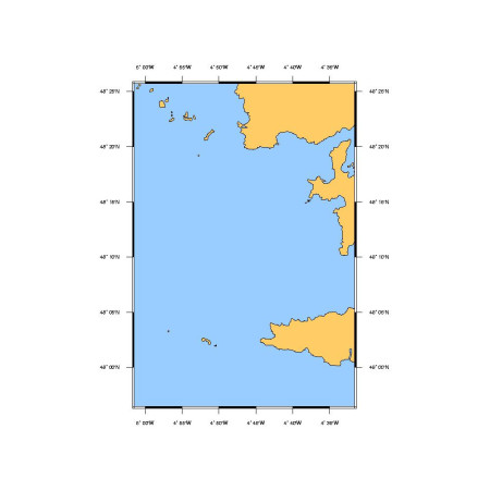 SHOM L7148 Du Goulet de Brest à la Chaussée de Sein