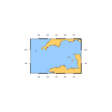 SHOM L7311 Manche Ouest Iles Scilly et Ouessant aux Casquets