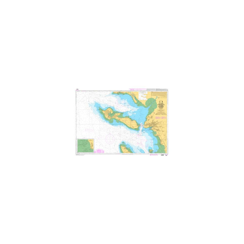 SHOM L7404 Grouin du Cou et Chassiron Pertuis Breton - Antio