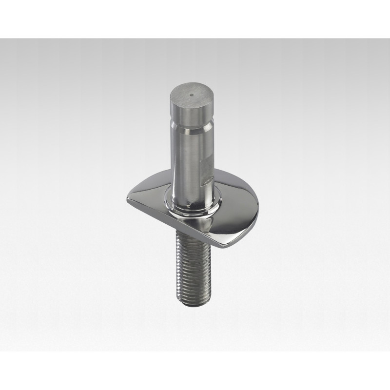 GOIOT Embase mâle ø 21,9 chandelier inox