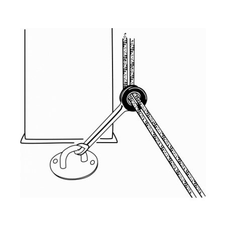 GOIOT Chandelier bout rond 610mm sphérique avec perçage