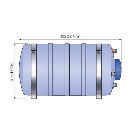 QUICK B-3 Chauffe eau 25L - 1200W