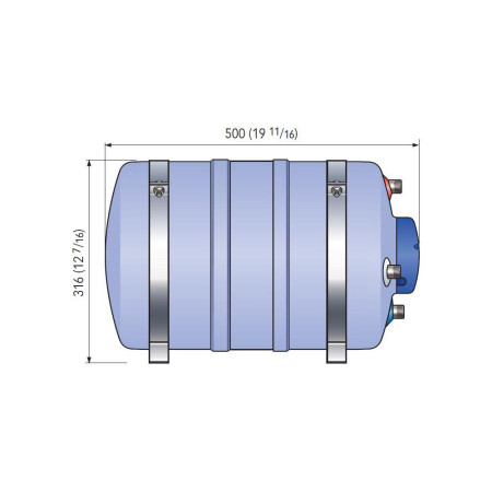 QUICK B-3 Chauffe eau 20L - 1200W