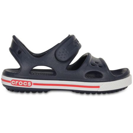 CROCS Kids? Crocband II Sandal - Navy/W - 24/25