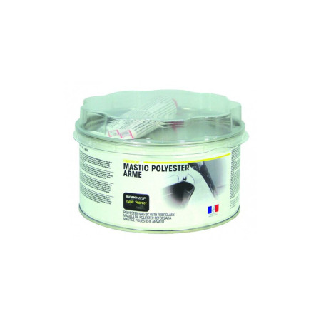 SOROMAP Mastic polyester armé Fibroboat 200g + catalyseur