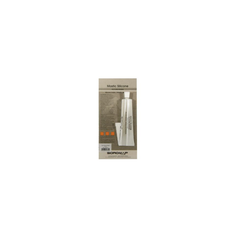 SOROMAP Mastic silicone tube 75mL transparent