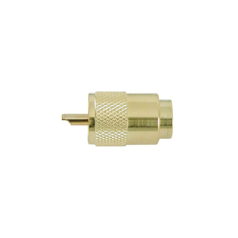 Connecteur VHF male PL259 pour cable 10mm