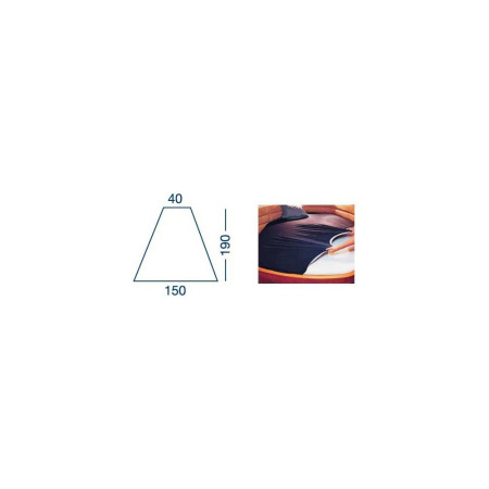MARINE BUSINESS Drap housse Lg 190 x 150/40 cm - bleu