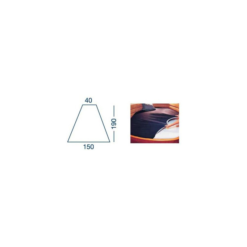 MARINE BUSINESS Drap housse Lg 190 x 150/40 cm - bleu