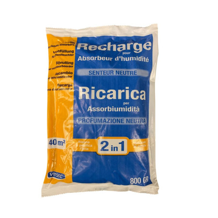Recharge absorbeur d'humidité 0,8kg