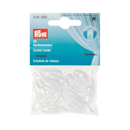 PRYM Crochets de rideaux (les 30)