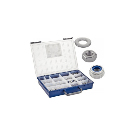 MARINOX  Coffret écrou, écrou frein et rondelle Inox A4