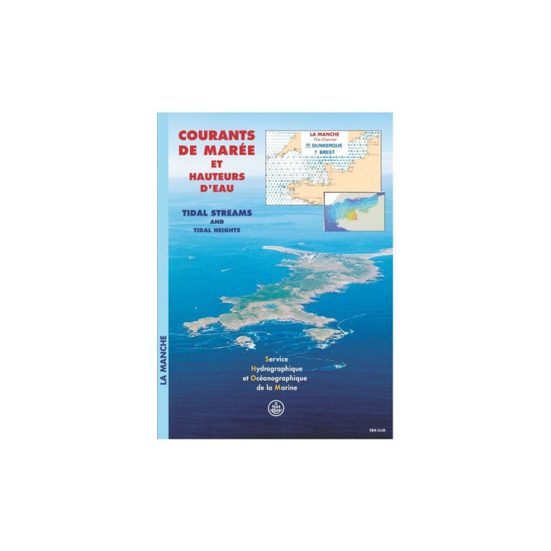 SHOM Courant de marée 564 - Dunkerque à Brest