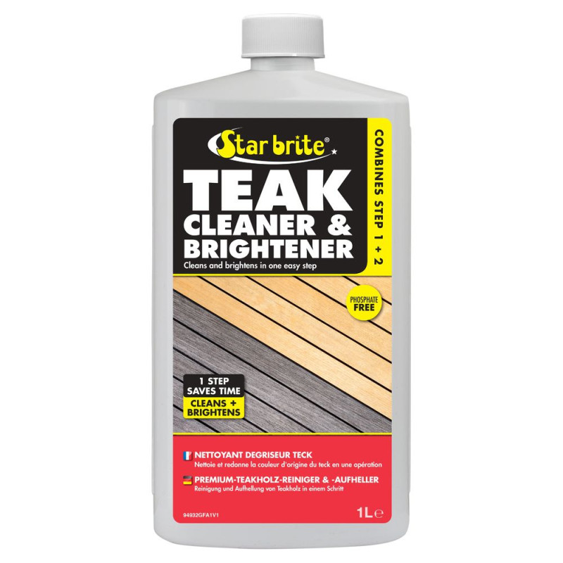 STAR BRITE Nettoyant rénovateur teck 1L