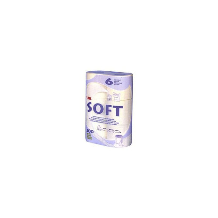 FIAMMA Soft 6 papier toilette dégradation rapide (6 rouleaux