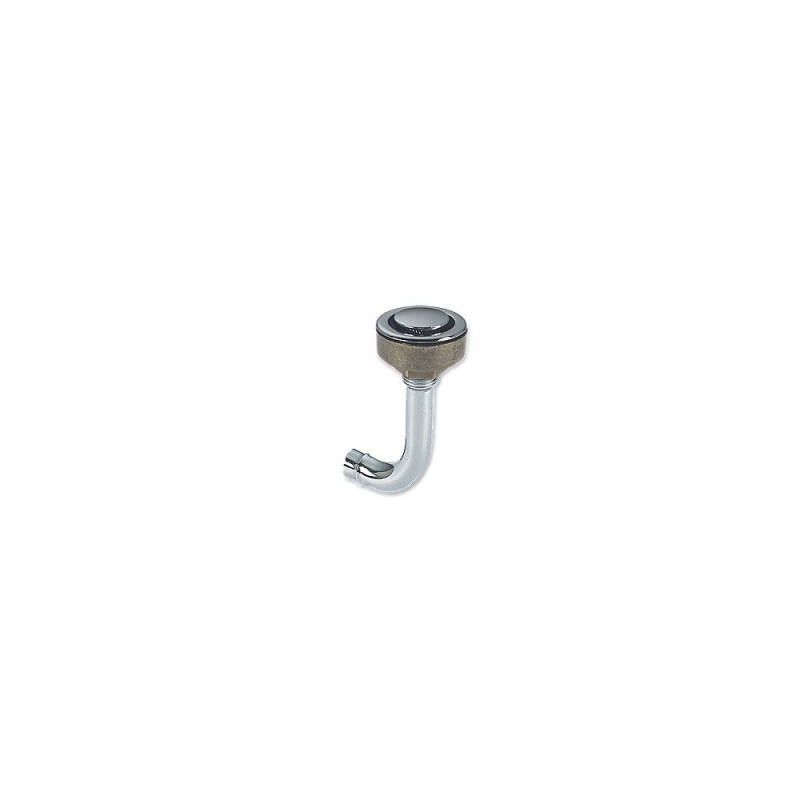 FORESTI Event flush coudé laiton chromé Ø16mm