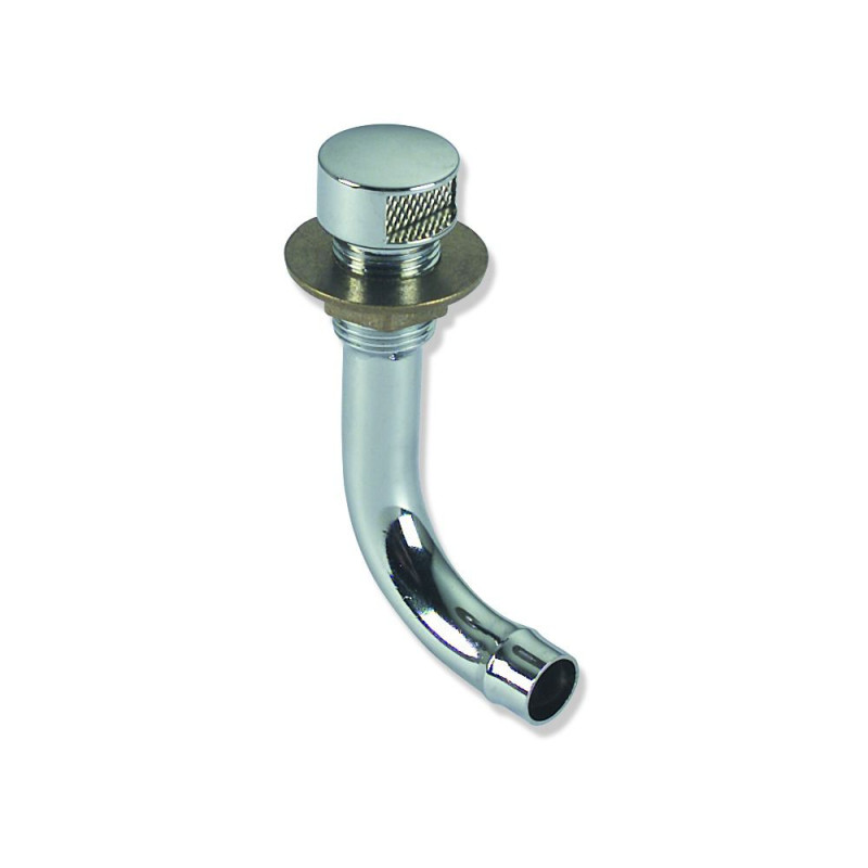 FORESTI Event coudé laiton chromé Ø16mm