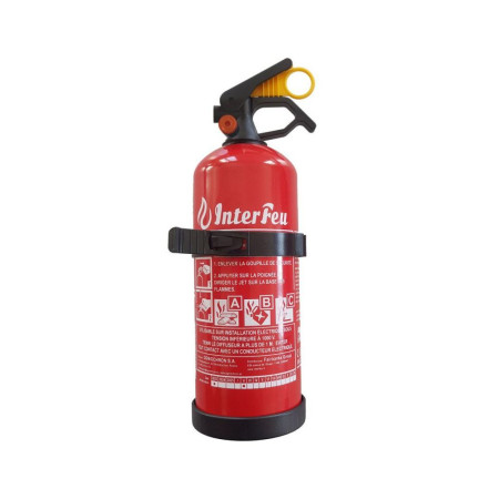 INTERFEU Extincteur ABC sans mano - 1 KG (2024)