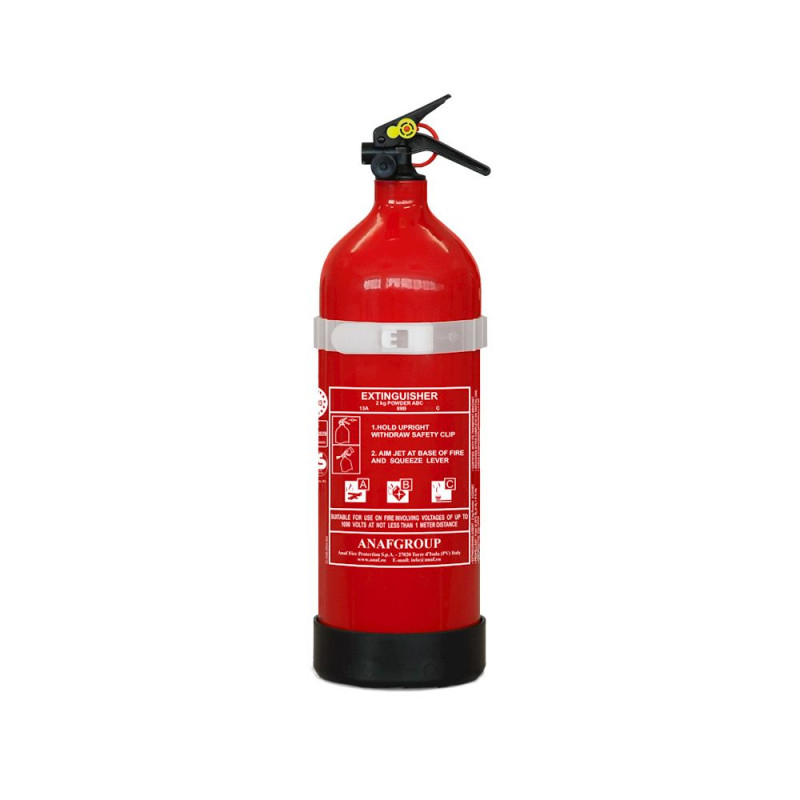ANAF Extincteur ABC avec mano - 2 Kg